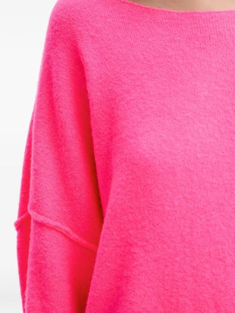 American Vintage Damsville seam-detail sweater - Pink