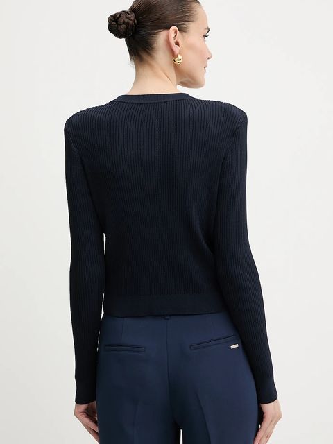 Guess kardigan EMMIE damski kolor granatowy lekki W5YR09 Z0130