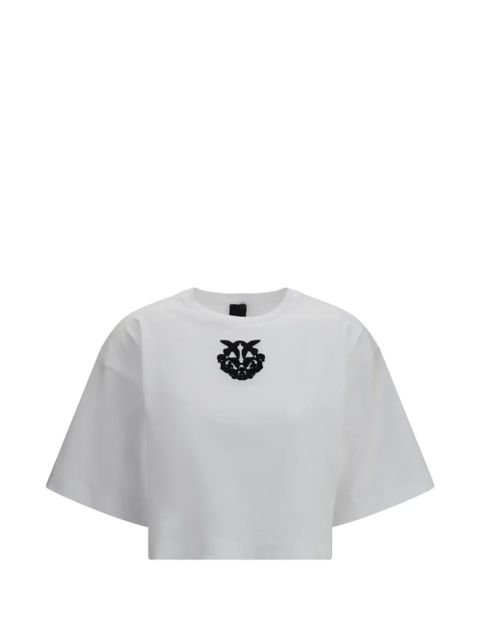 PINKO logo jersey T-shirt - White - zdjęcie produktu nr 1