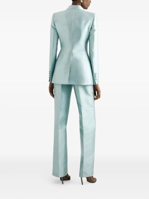 Dolce & Gabbana Shantung silk trousers - Blue