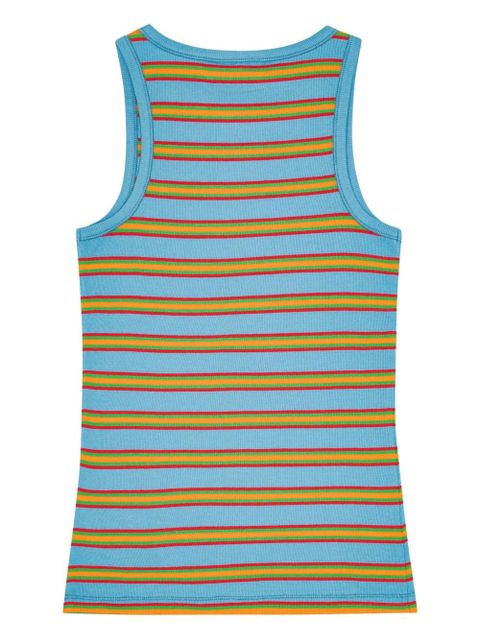 GANNI striped sleeveless top - Blue - zdjęcie produktu nr 2