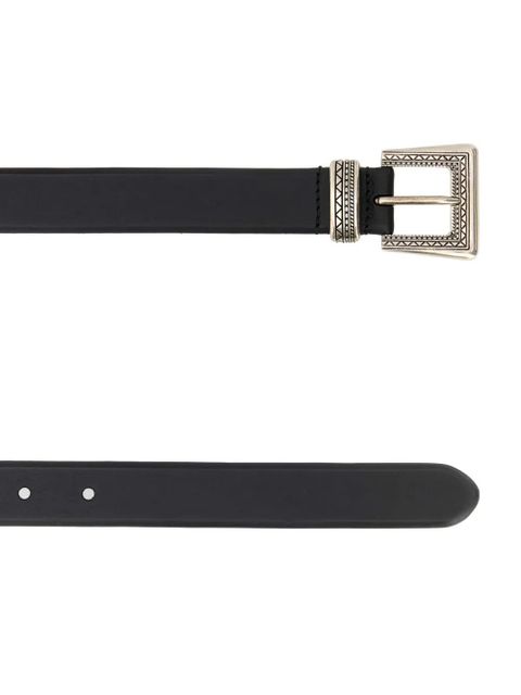 Prada leather belt - Black