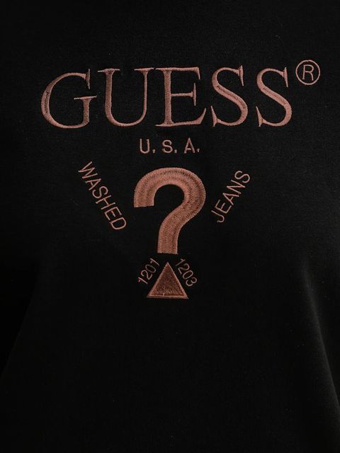 Guess t-shirt FABIA damski kolor czarny V5BI01 K1891