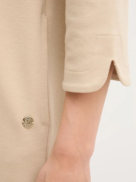 Joop! sukienka kolor beżowy mini prosta 30047772