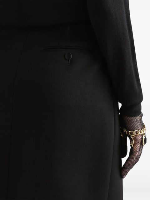Dolce & Gabbana tailored midi skirt - Black
