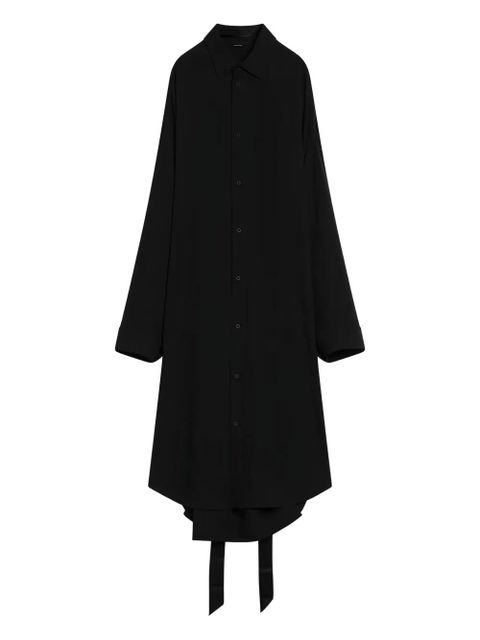 Balenciaga lace-up back dress - Black - zdjęcie produktu nr 1