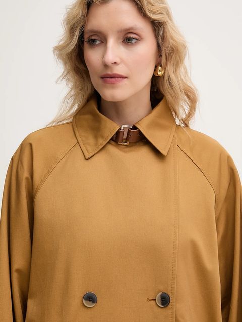 MAX&Co. trencz bawełniany kolor żółty 2526086091200