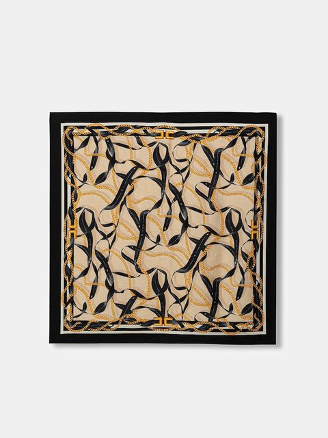 Elisabetta Franchi apaszka jedwabna - zdjęcie produktu nr 1