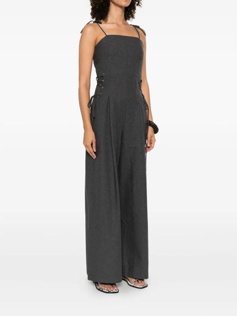 ALOHAS lace-up trousers - Grey