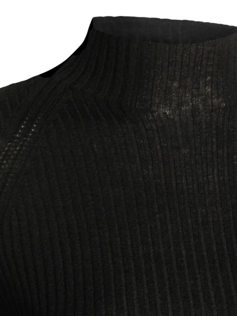 TWINSET ribbed high-neck sweater - Black