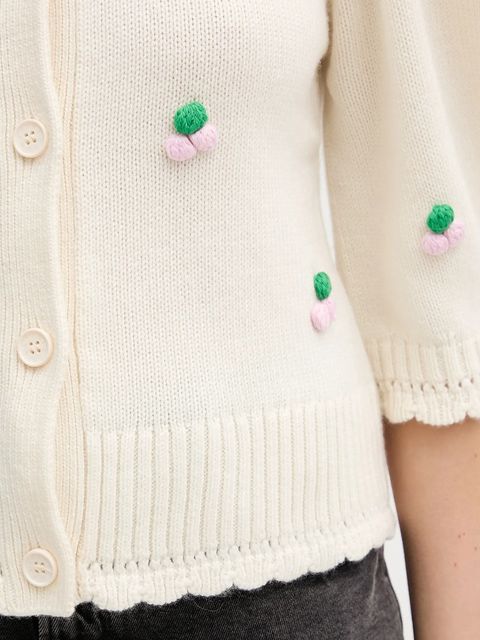 Stine Goya kardigan z dodatkiem wełny