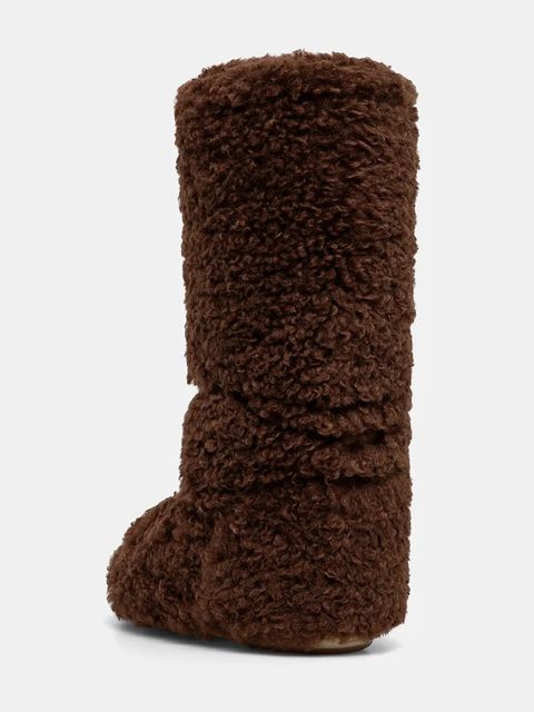 Moon Boot śniegowce MB ICON CURLY EXTRA kolor brązowy 80D1403070 M010 - zdjęcie produktu nr 2