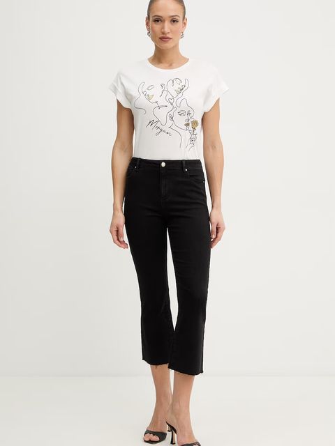 Morgan t-shirt damski z bawełny - zdjęcie produktu nr 1