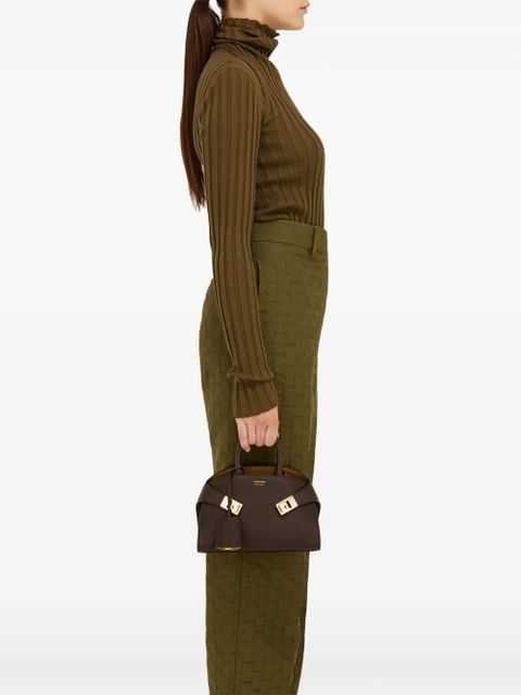 Ferragamo small Hug tote bag - Brown - zdjęcie produktu nr 2