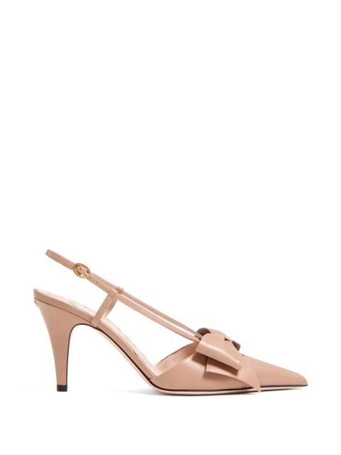 Valentino Garavani Bowow slingback pumps - Pink - zdjęcie produktu nr 1