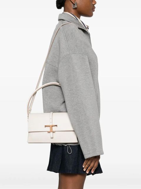 Tod's mini T Timeless leather bag - Neutrals