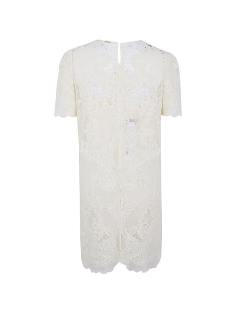 TWINSET scalloped lace dress - Neutrals - zdjęcie produktu nr 2