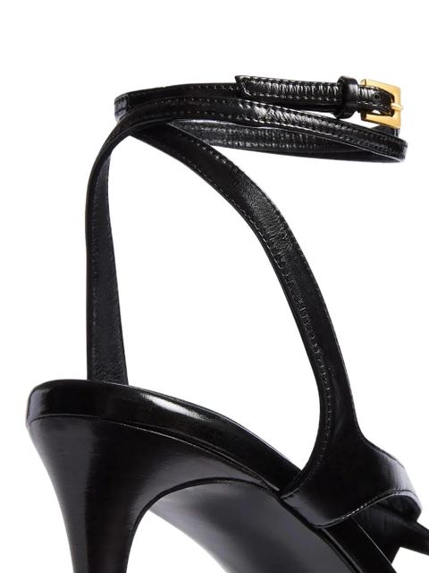KHAITE 75mm Liria sandals - Black