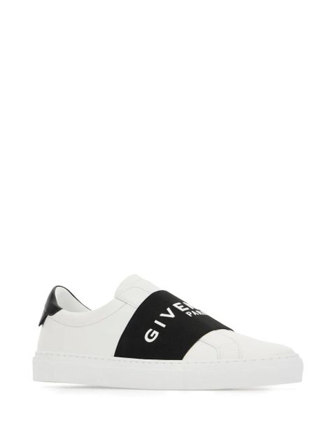 Givenchy strap-detail leather sneakers - White - zdjęcie produktu nr 2