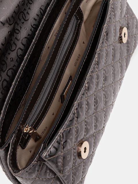 Guess torebka IDRA kolor srebrny HWGM81 57200