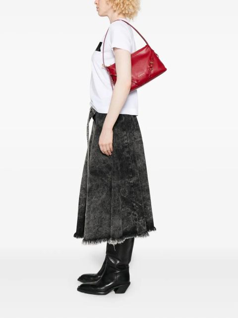 Givenchy mini Voyou buckle-detail leather tote bag - Red