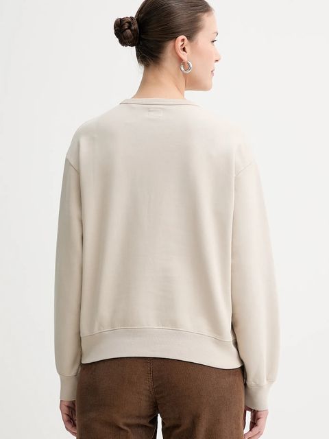 Levi's bluza bawełniana damska kolor beżowy gładka A8789 - zdjęcie produktu nr 2