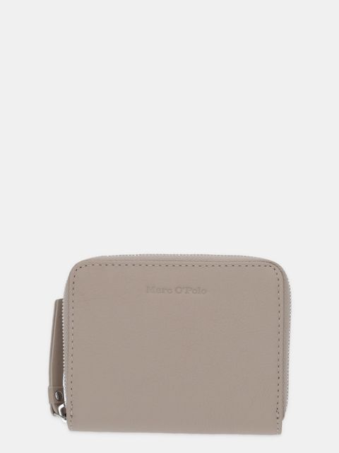 Marc O'Polo portfel skórzany damski kolor beżowy 5000009091 - zdjęcie produktu nr 1