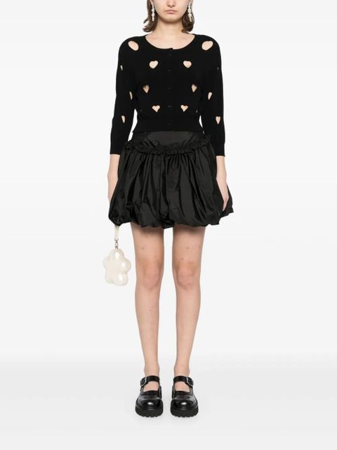 Simone Rocha bubble mini skirt - Black