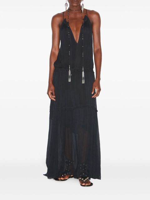MARANT ÉTOILE Alita maxi dress - Black - zdjęcie produktu nr 2