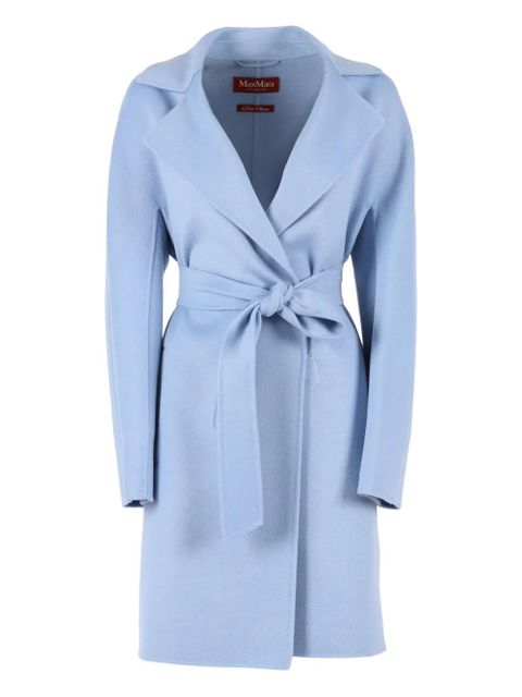 Max Mara Ajaccio belted coat - Blue - zdjęcie produktu nr 1