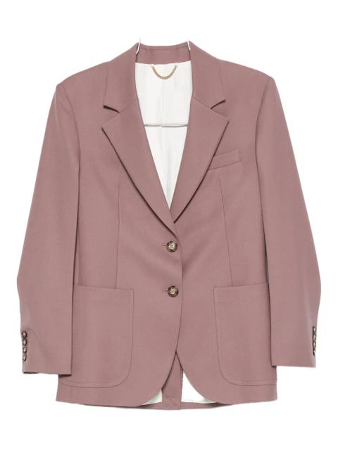 Victoria Beckham single-breasted blazer - Purple - zdjęcie produktu nr 1