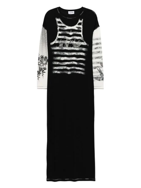 Jean Paul Gaultier Tattoo dress - Black - zdjęcie produktu nr 1