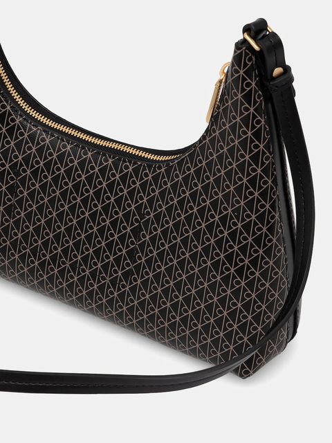 Calvin Klein torebka kolor brązowy LV04F3298G