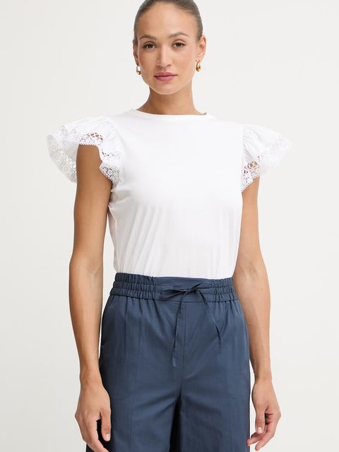 Twinset T-shirt damski bawełniany - zdjęcie produktu nr 1