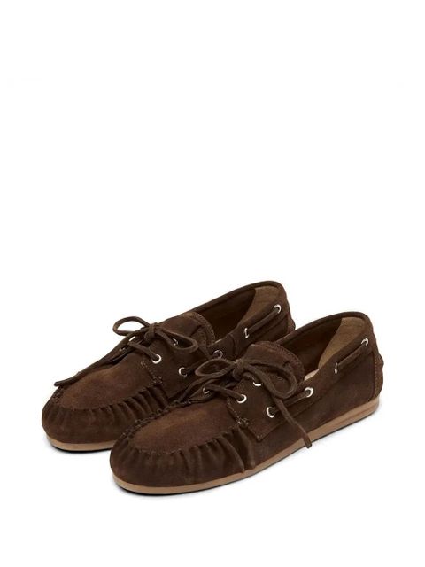 ALOHAS Rowan laces suede loafers - Brown - zdjęcie produktu nr 2