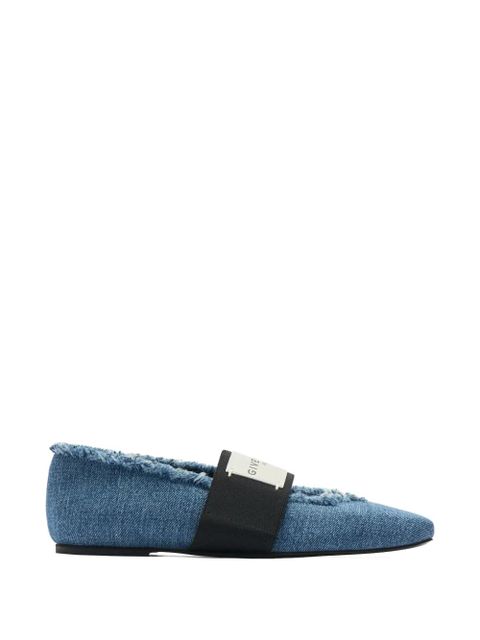 Givenchy square-toe ballet flats - Blue - zdjęcie produktu nr 1