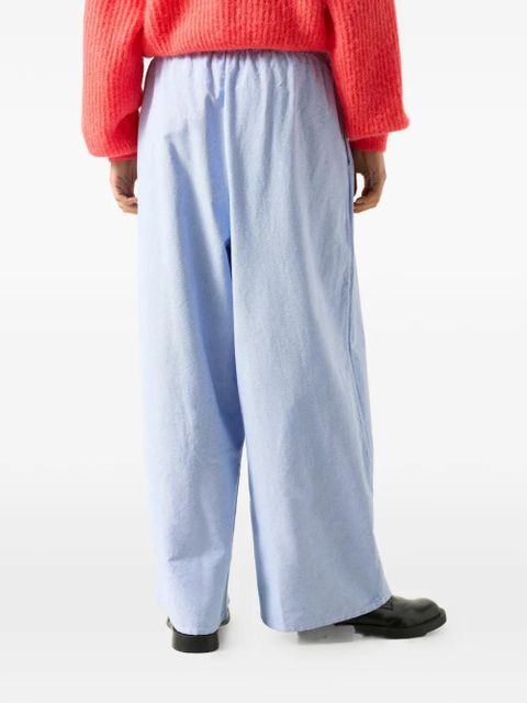 American Vintage Feoly drawstring palazzo pants - Blue