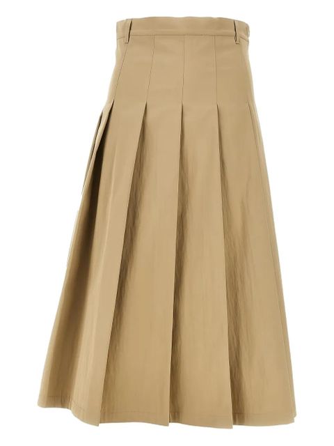 Weekend Max Mara pleated midi skirt - Neutrals - zdjęcie produktu nr 1