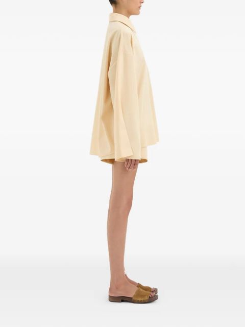 SIR. Sabina pocket shirt - Yellow