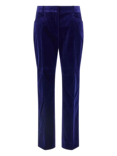 TOM FORD velvet pocket trousers - Blue - zdjęcie produktu nr 1