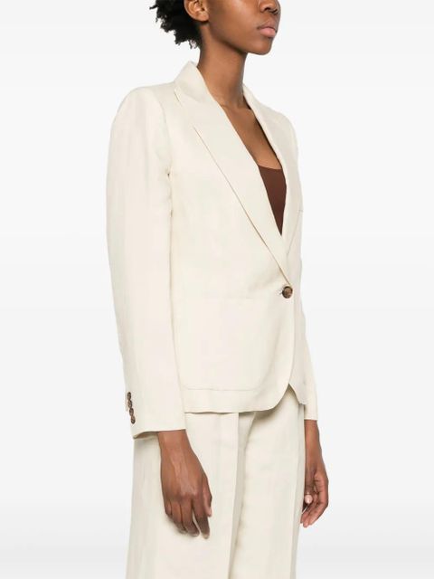 Lauren Ralph Lauren single-breasted blazer - Neutrals - zdjęcie produktu nr 2