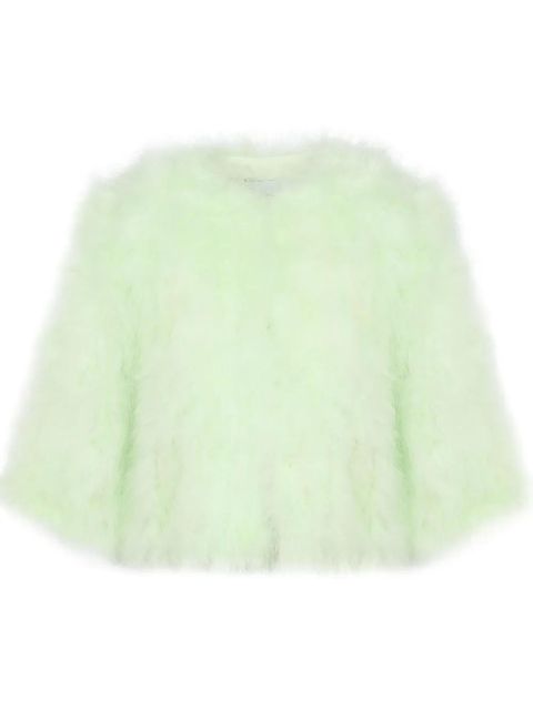 Yves Salomon feather jacket - Green - zdjęcie produktu nr 1