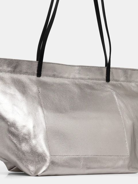 AllSaints torebka SERAFINA kolor srebrny W438XC