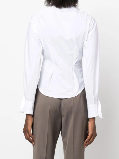 Vivienne Westwood Orb-logo long-sleeve shirt - White