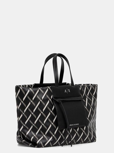 Armani Exchange torebka kolor czarny XW001538 AF17255 - zdjęcie produktu nr 2