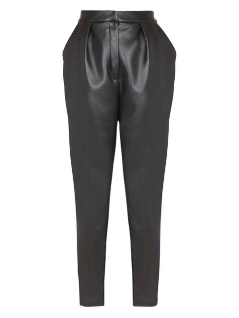 Balmain pleat-detailing trousers - Black - zdjęcie produktu nr 1