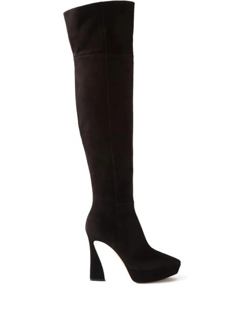 Gianvito Rossi Vertigo suede boots - Black - zdjęcie produktu nr 1