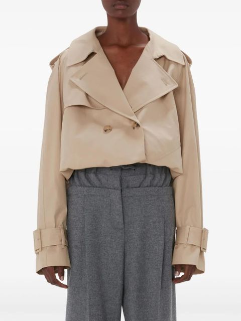 JW Anderson cropped trench coat - Neutrals