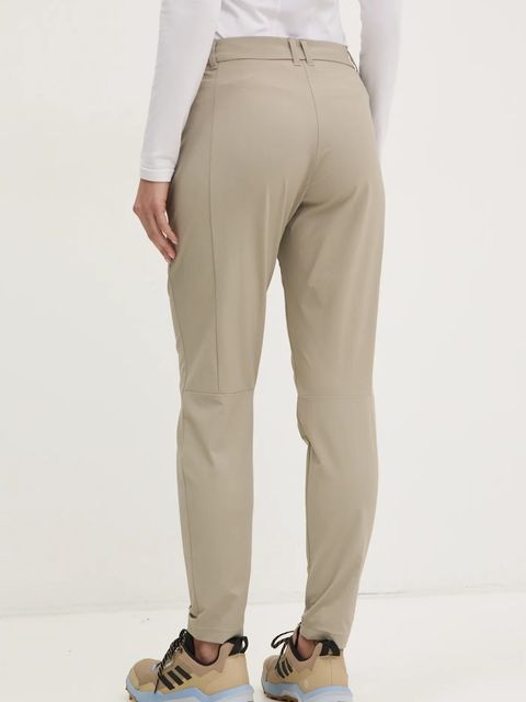 Jack Wolfskin spodnie outdoorowe Hikeout kolor beżowy A63927