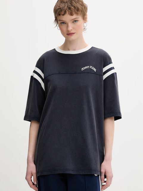 Tommy Jeans t-shirt damski bawełniany - zdjęcie produktu nr 2